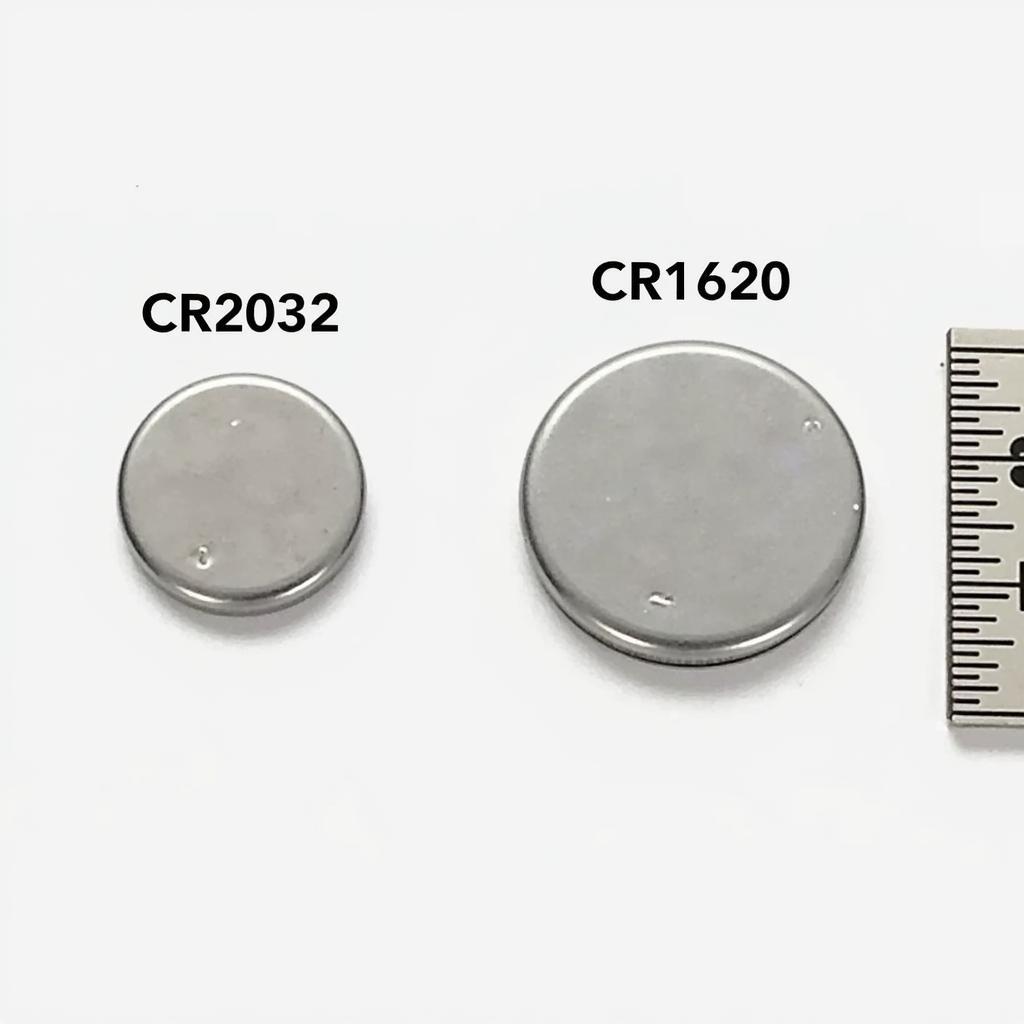 RAM Key Fob Battery Sizes CR2032 and CR1620