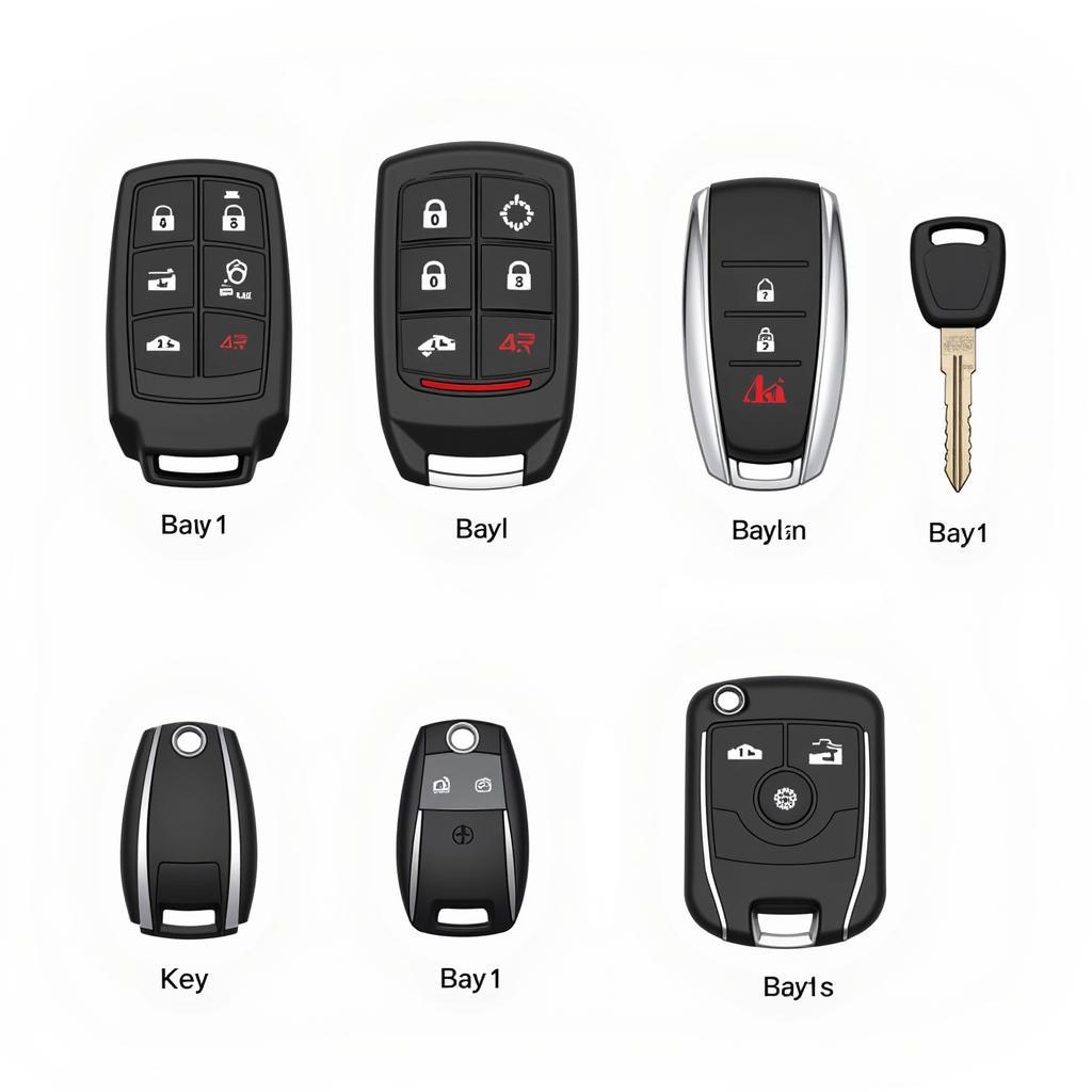 Different Types of Range Rover Key Fobs