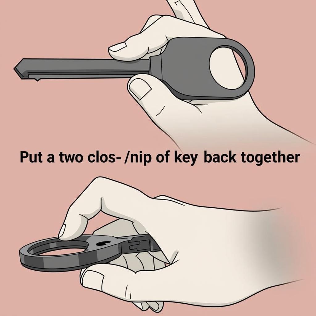 Reassembling the Key Fob