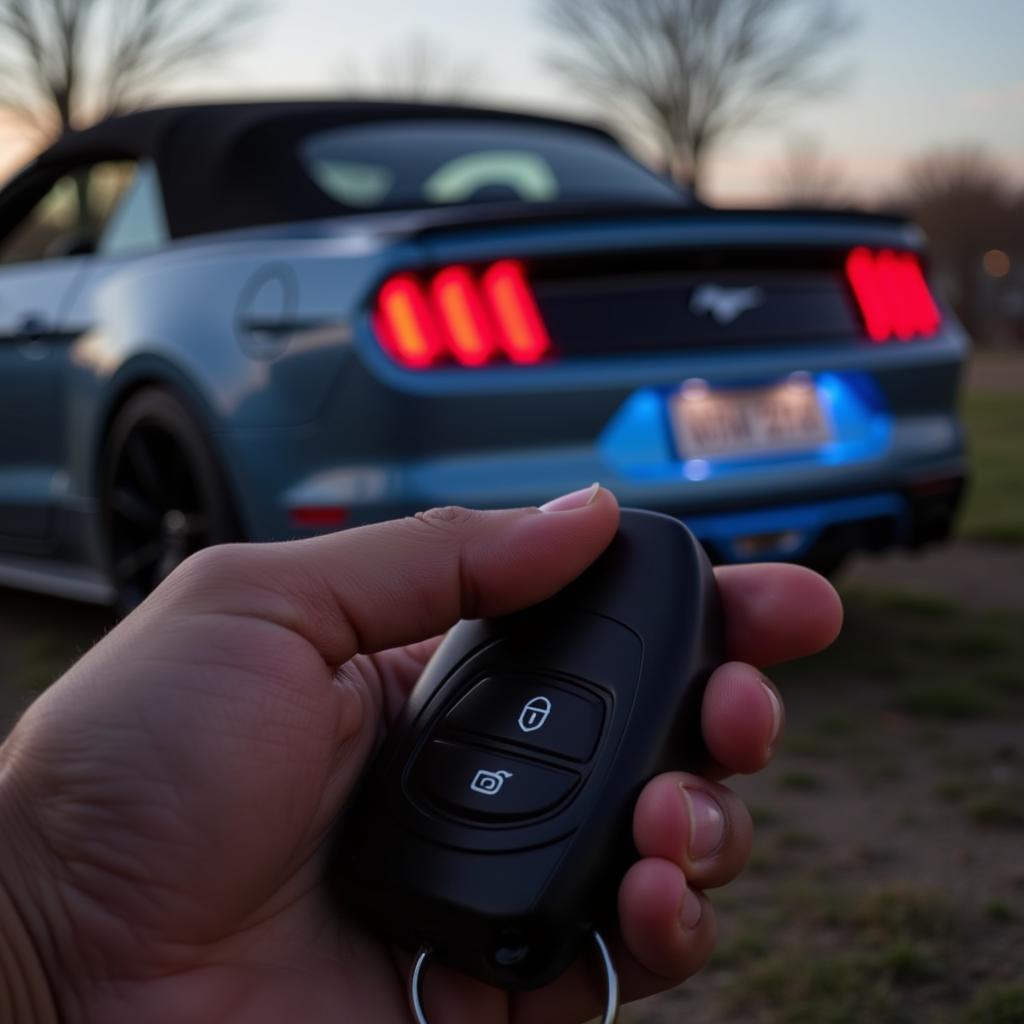 How to Start a 2018 Mustang with Key Fob