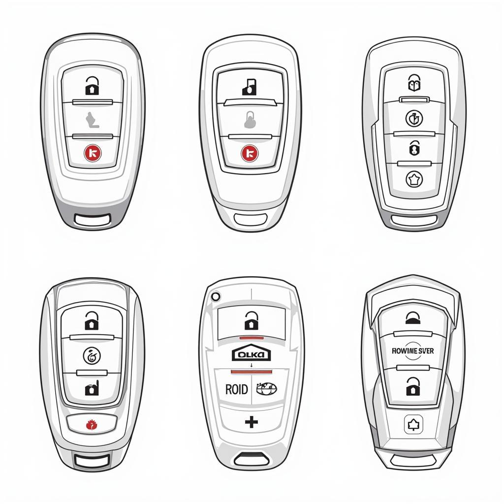 Key Fob Remote Start Button Locations