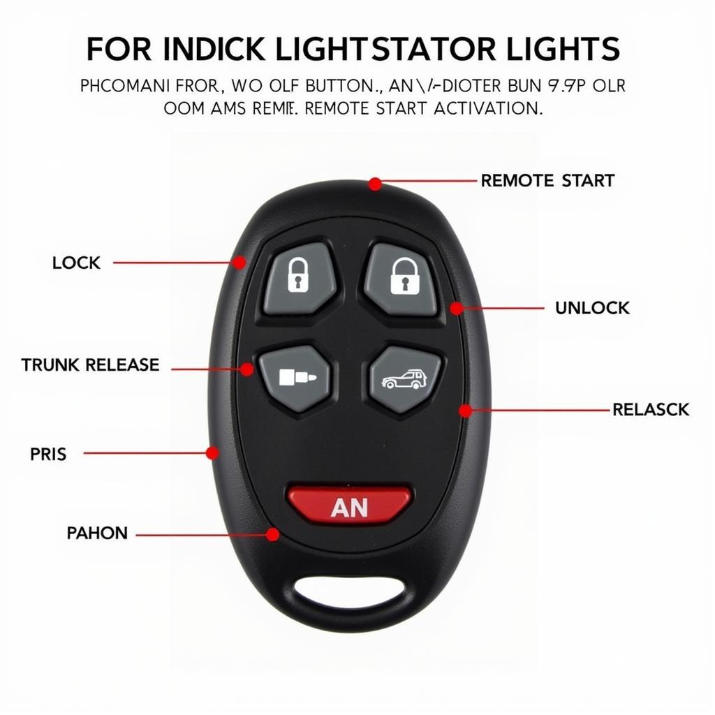 Key Fob with Remote Start and Other Advanced Features