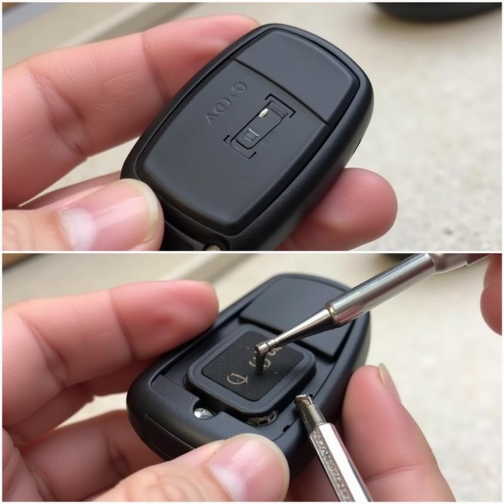 Removing Old Acura Key Fob Battery