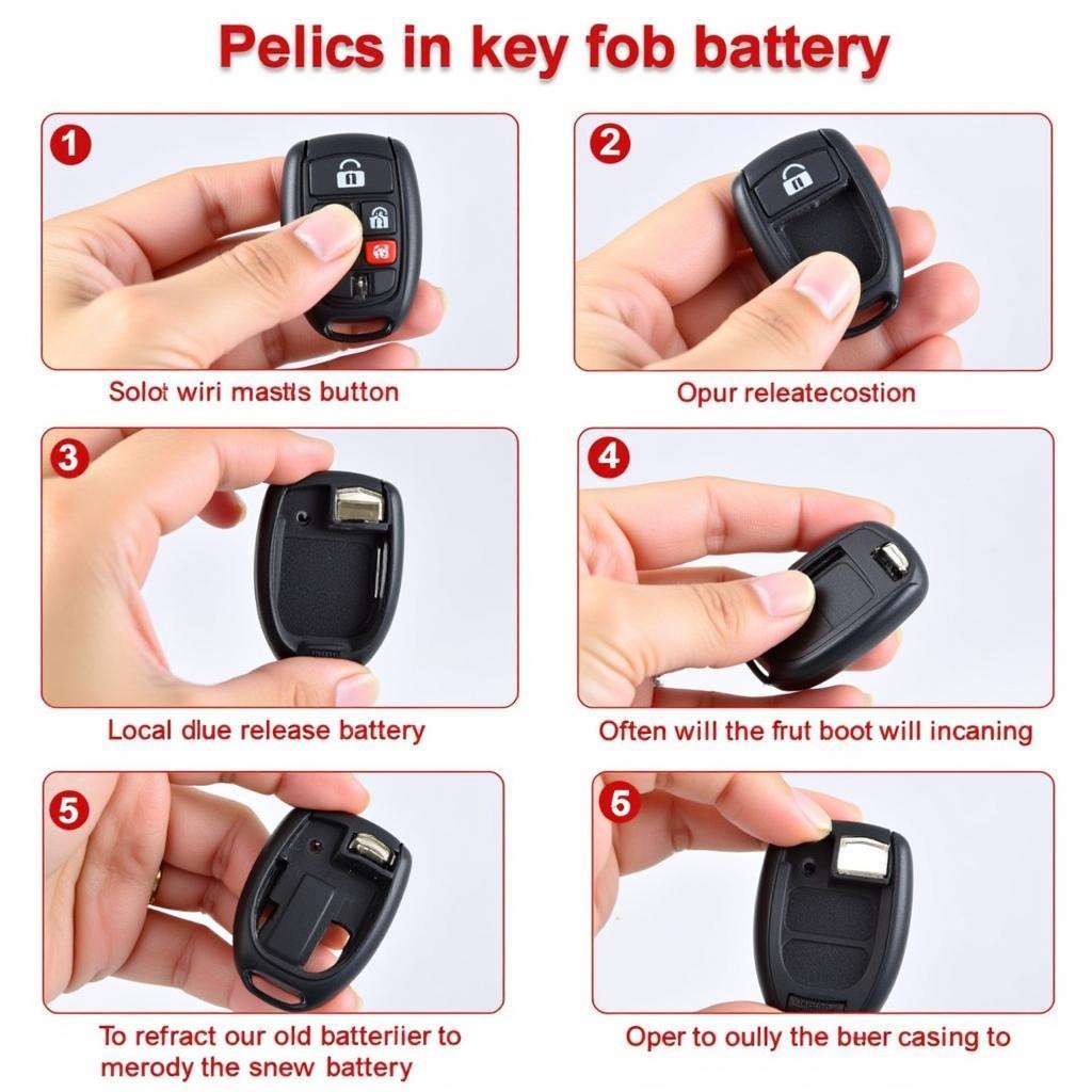 Replacing the 2007 Toyota Prius Key Fob Battery