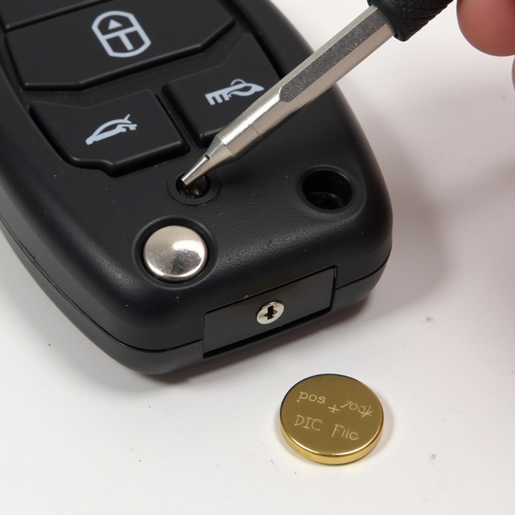 Replacing the 2008 Audi Q7 Key Fob Battery