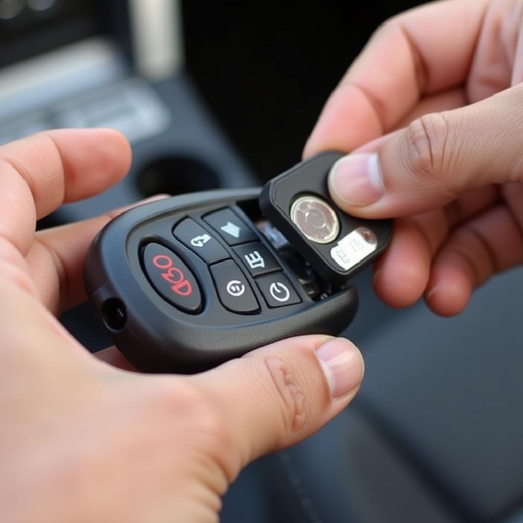 Replacing the 2014 Toyota Camry Hybrid Key Fob Battery