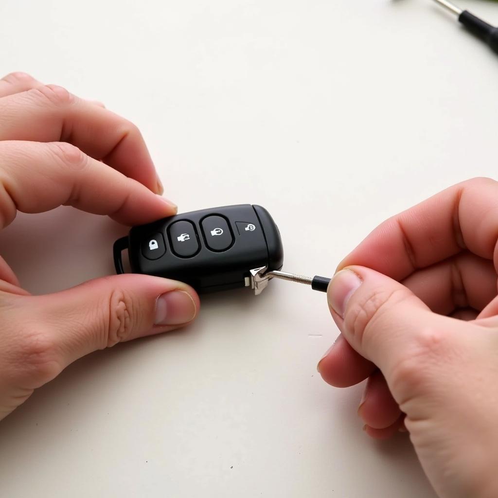 Replacing a Chevy Key Fob Battery