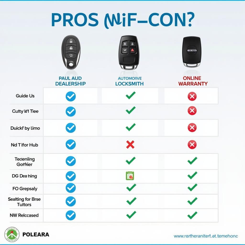 Nissan Altima Key Fob Replacement Options