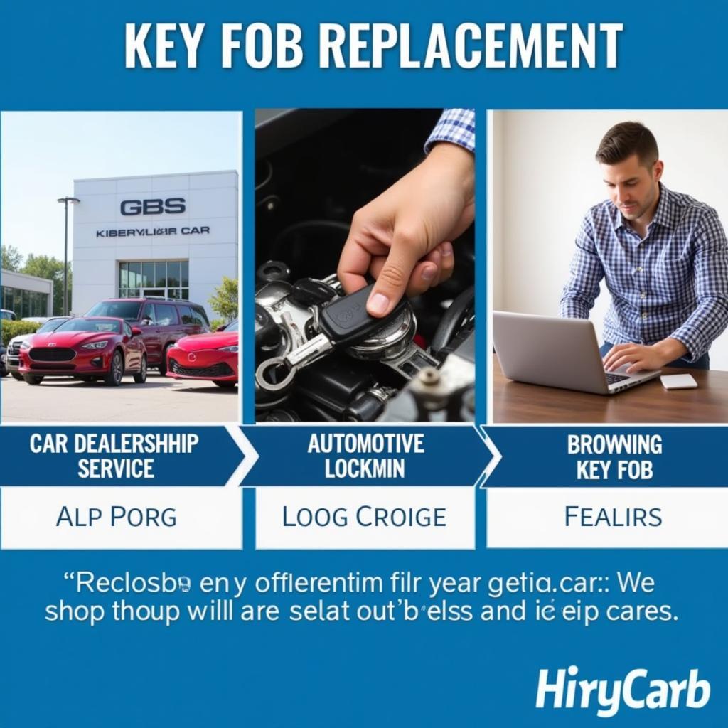 Replacement Car Key Fob Options: Dealership, Locksmith, Online