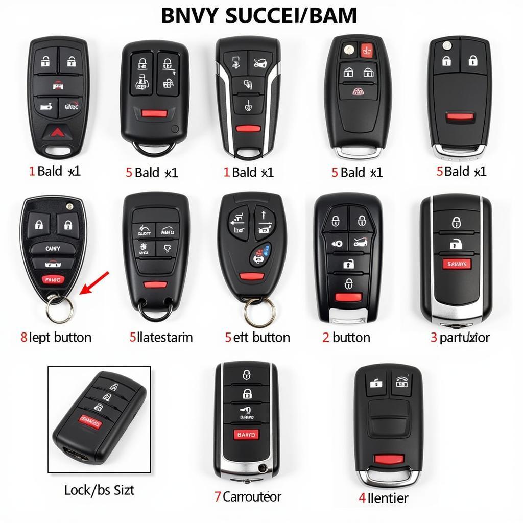 Different Types of Replacement Chevy Key Fobs