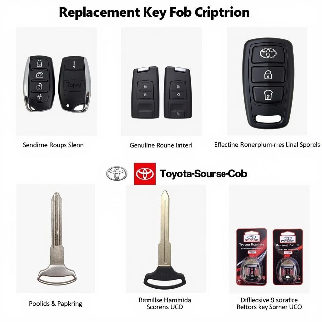 Replacement Key Fob Options