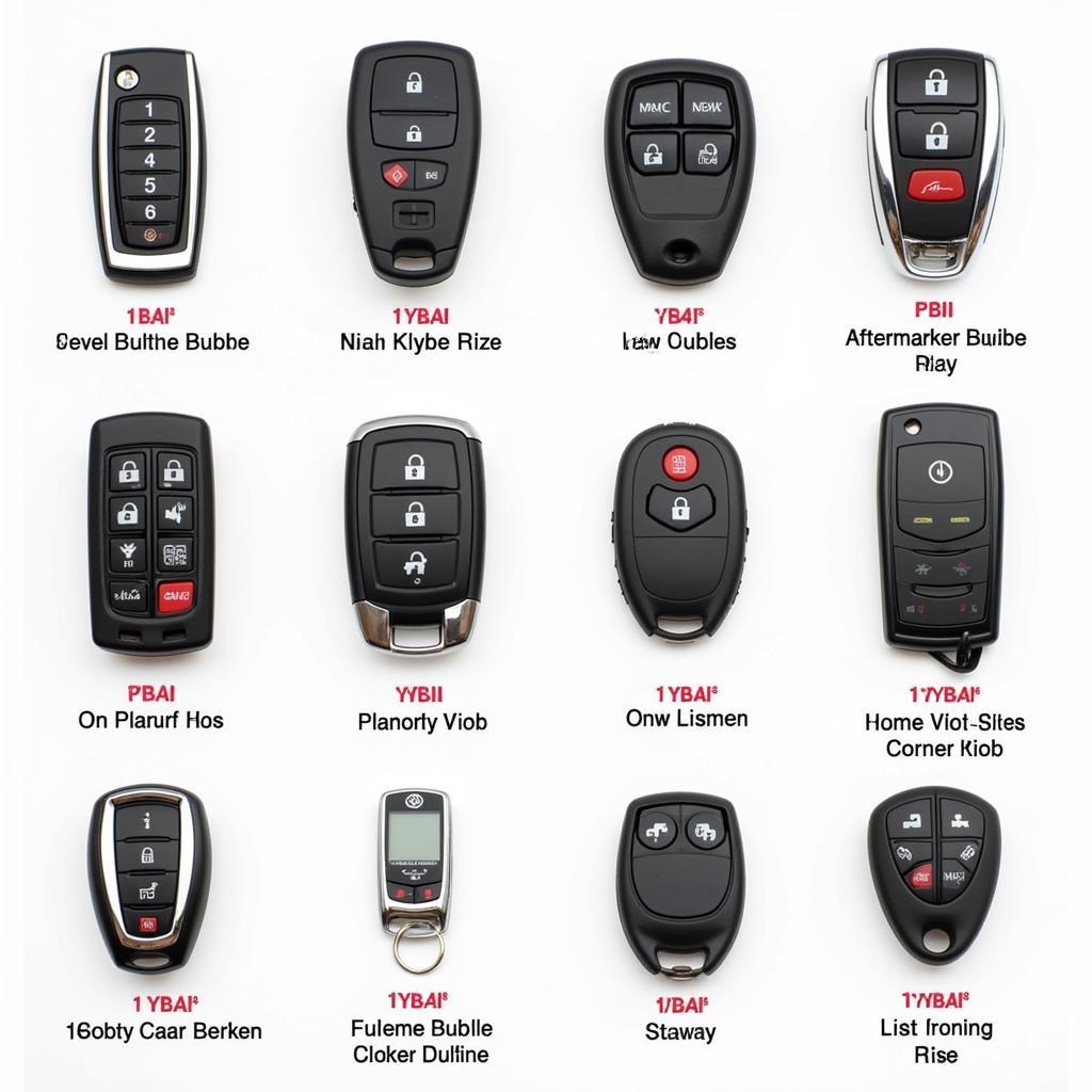 Replacement Key Fob Options