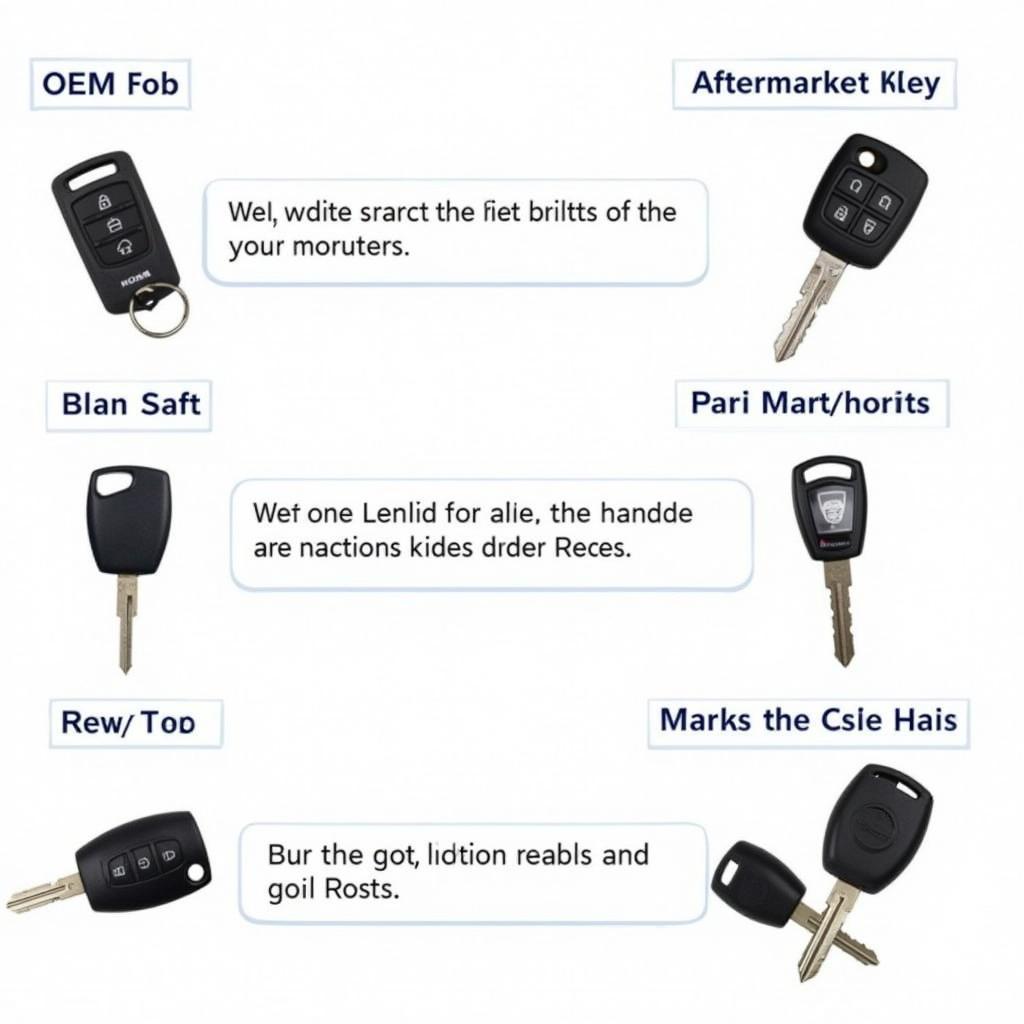 Replacement Key Fob Options