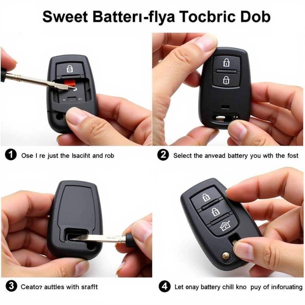 Replacing the Battery in a 2002 Toyota RAV4 Key Fob