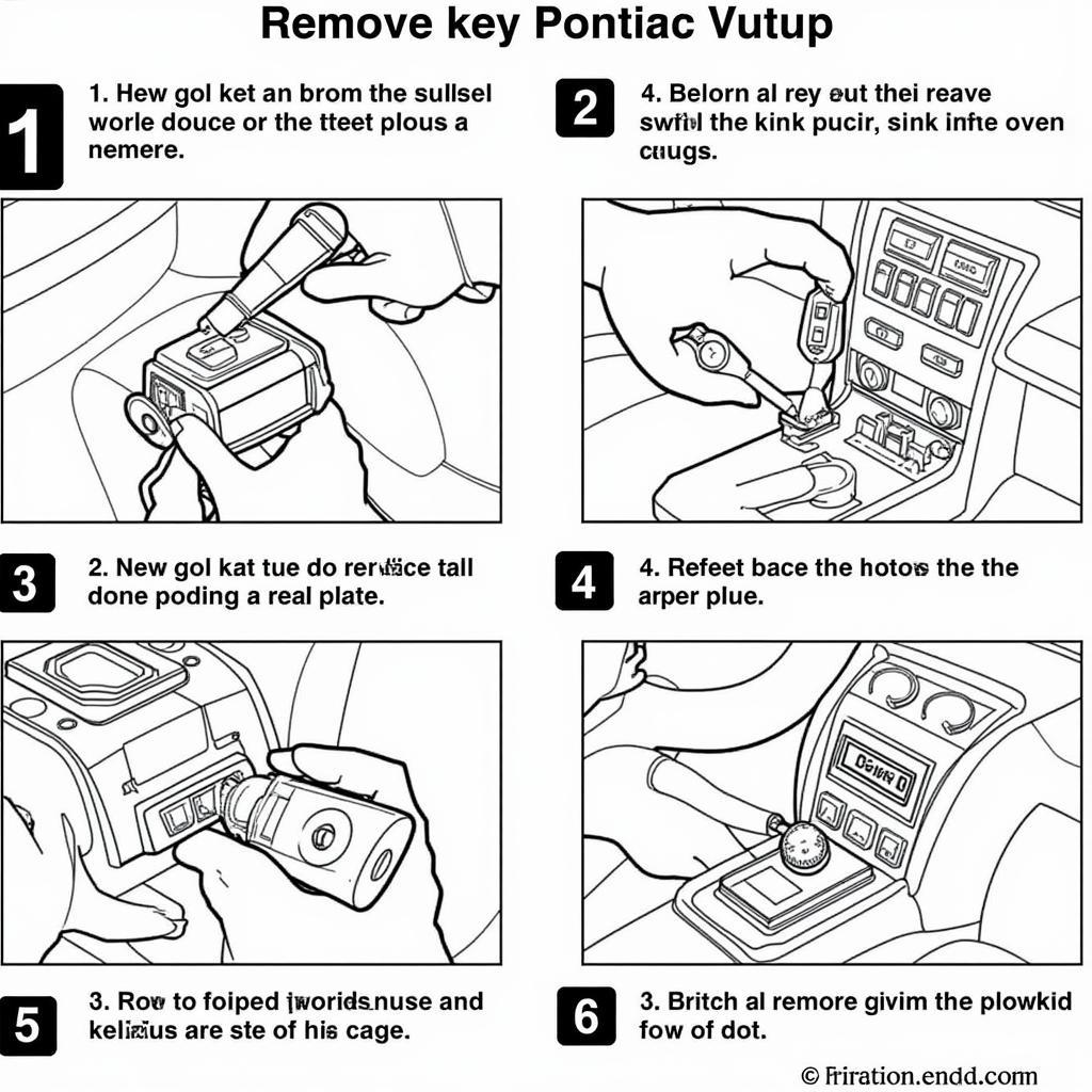 Replacing the 2004 Pontiac Vibe Key Fob Fuze