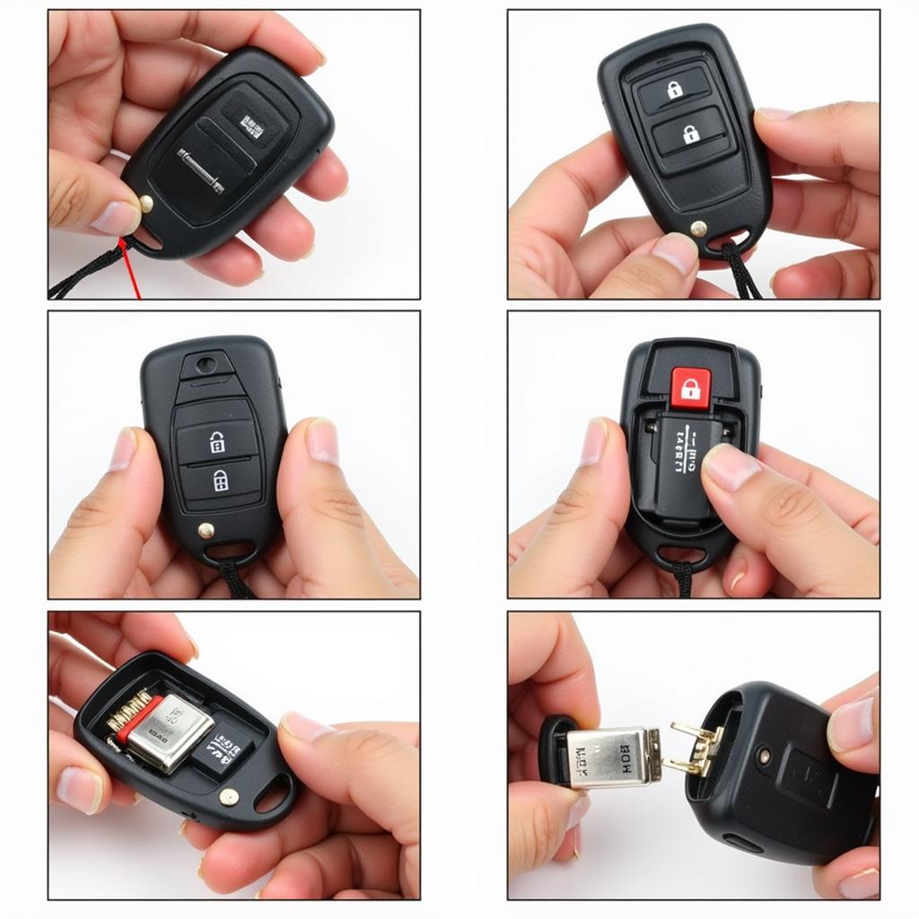 Replacing the Battery in a 2005 Honda Key Fob