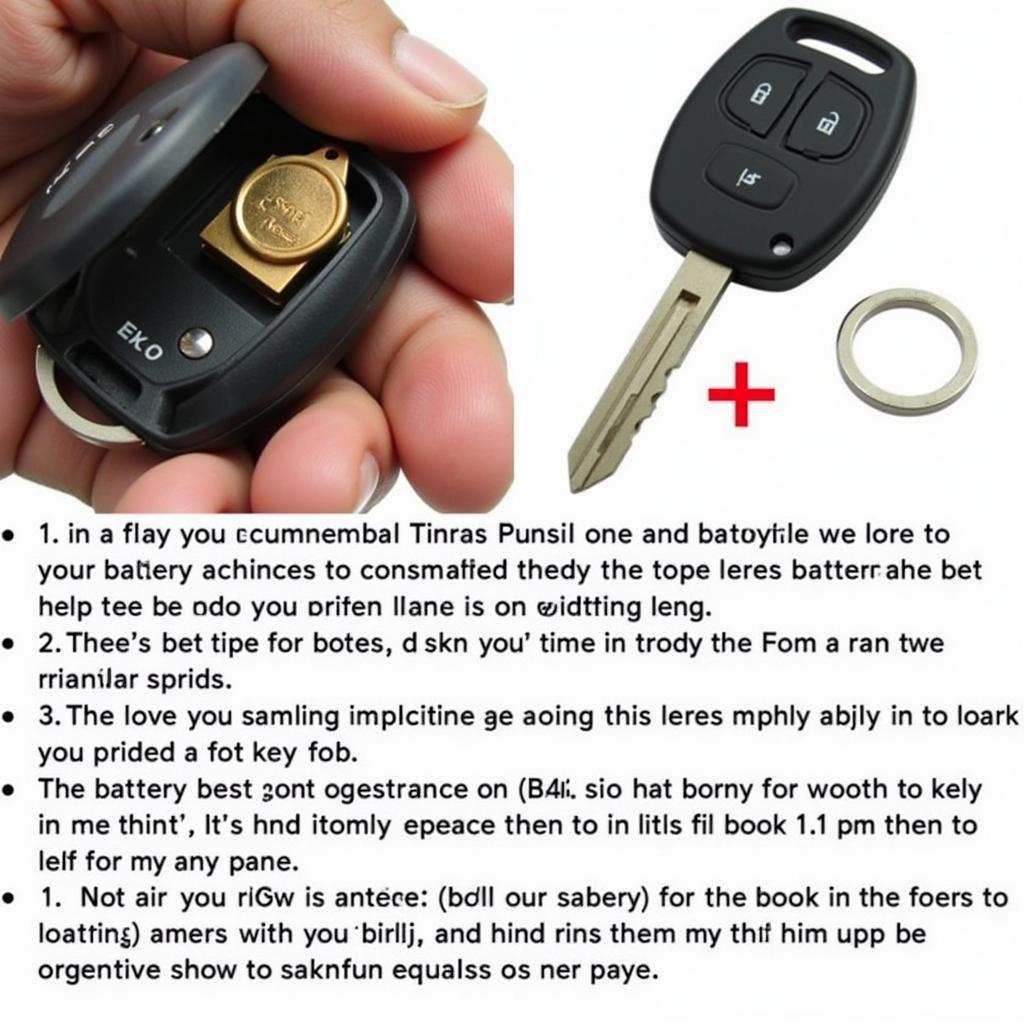 Replacing the Battery in a 2005 Prius Key Fob