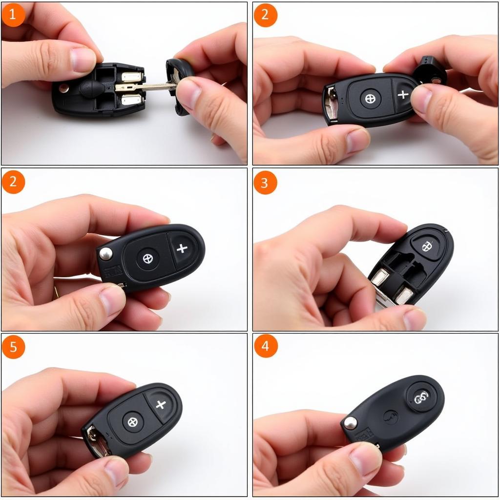 Replacing a 2005 Toyota Corolla key fob battery step-by-step guide