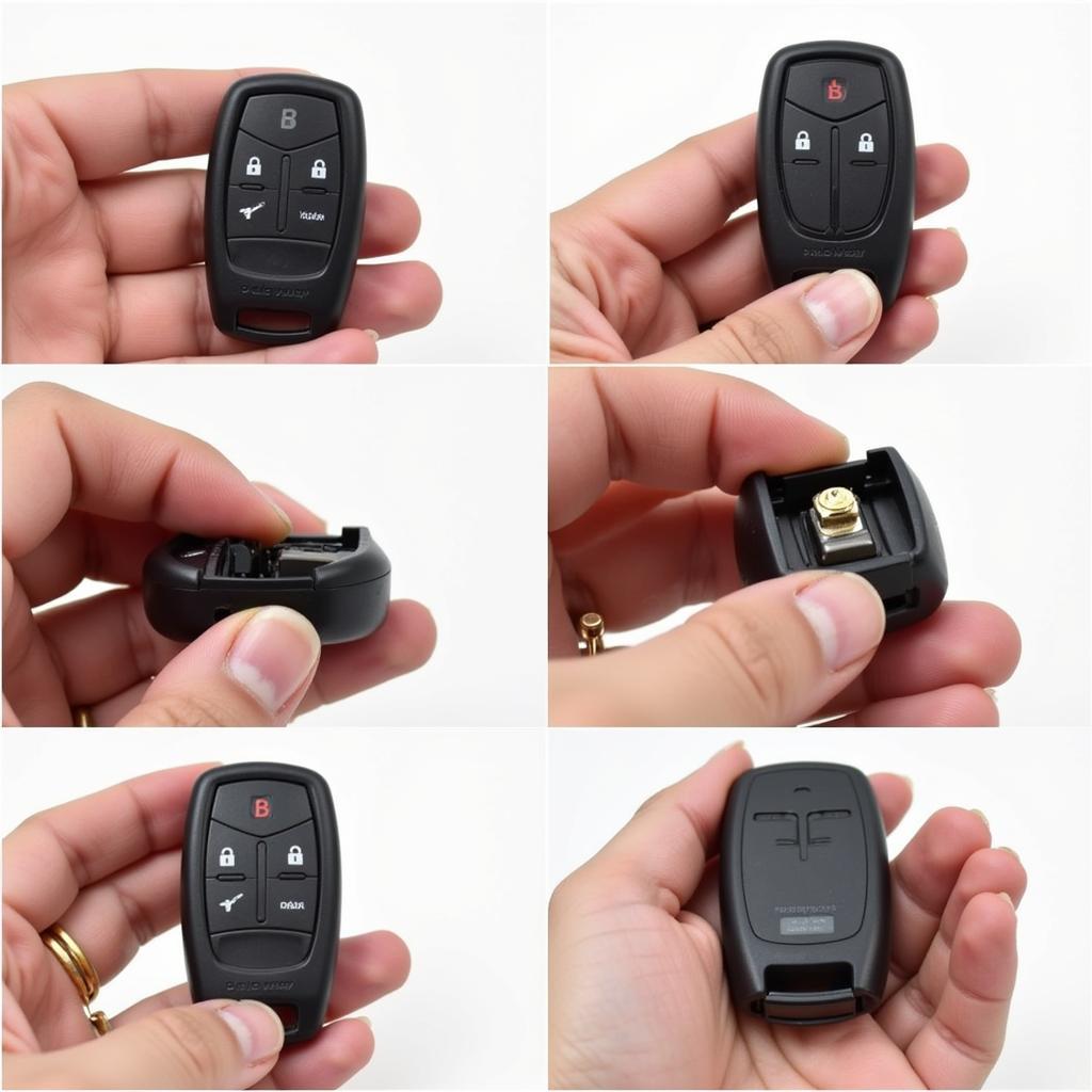 Replacing the battery in a 2006 Ford Focus Key Fob