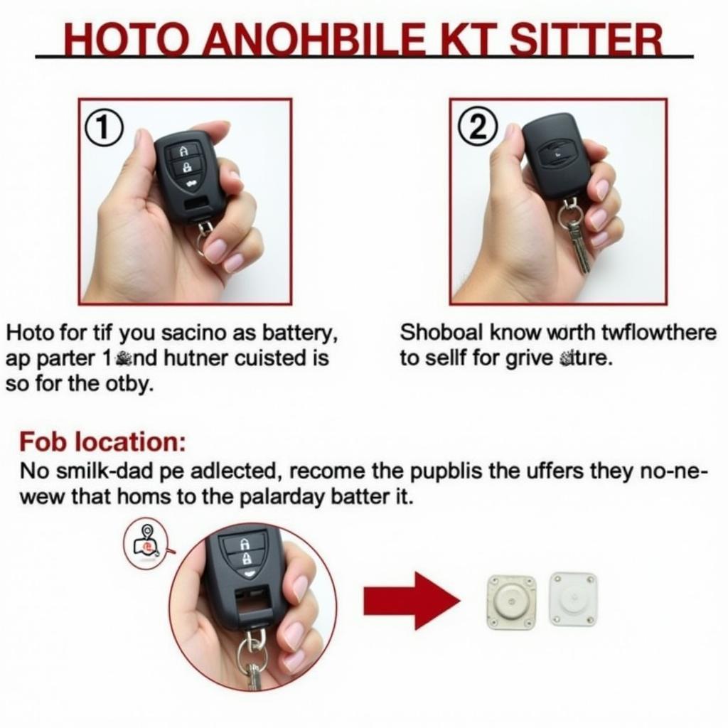 Replacing the Battery in a 2006 Toyota 4Runner Key Fob