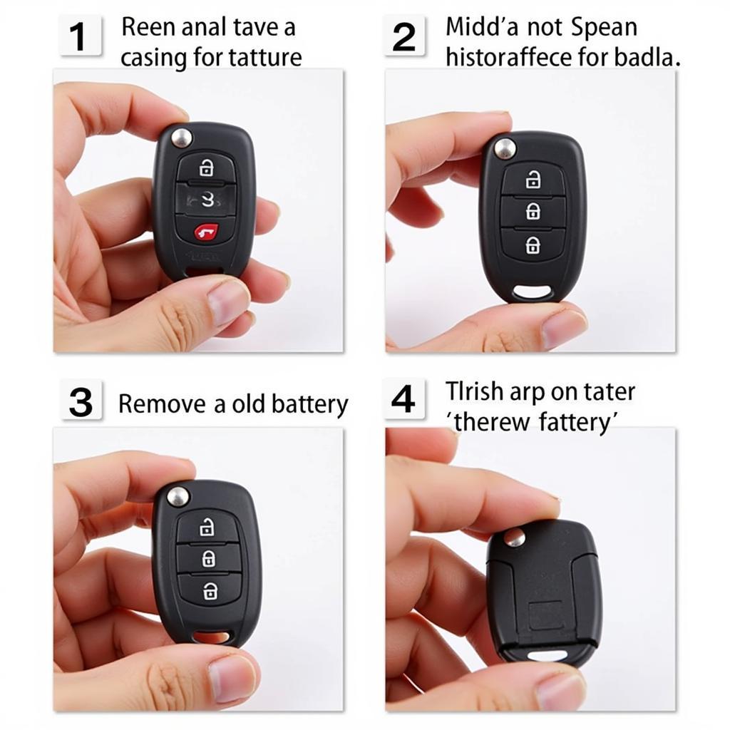 Replacing 2006 Toyota Tundra Key Fob Battery