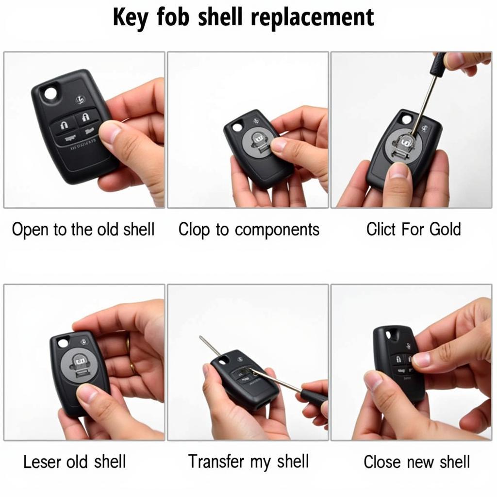 Step-by-Step Guide to Replacing a 2006 Toyota Tundra Key Fob Shell