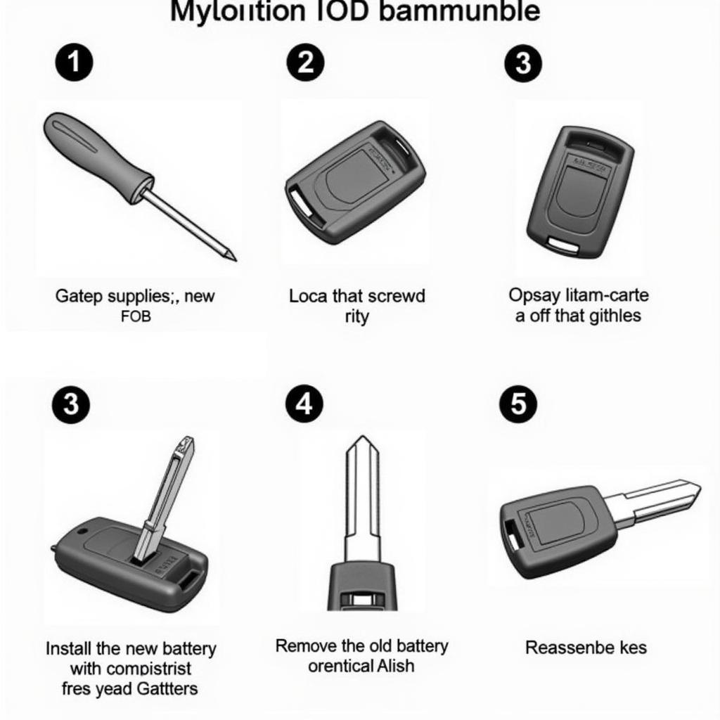 Replacing 2007 Acura TL Key Fob Battery