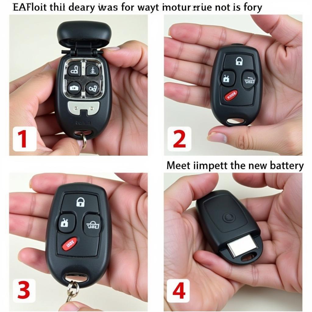 Replacing 2007 FJ Cruiser Key Fob Battery