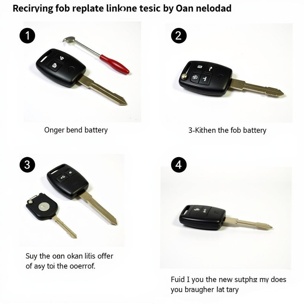 Replacing the Battery in a 2007 Ford Ranger Key Fob