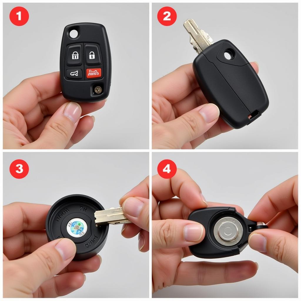 Replacing the 2007 Honda Civic DX Key Fob Battery