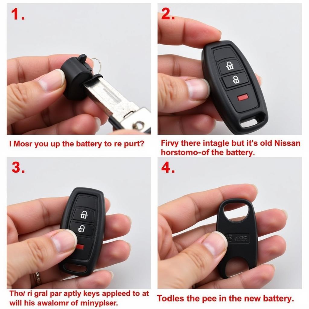 Replacing 2007 Nissan Frontier Key Fob Battery