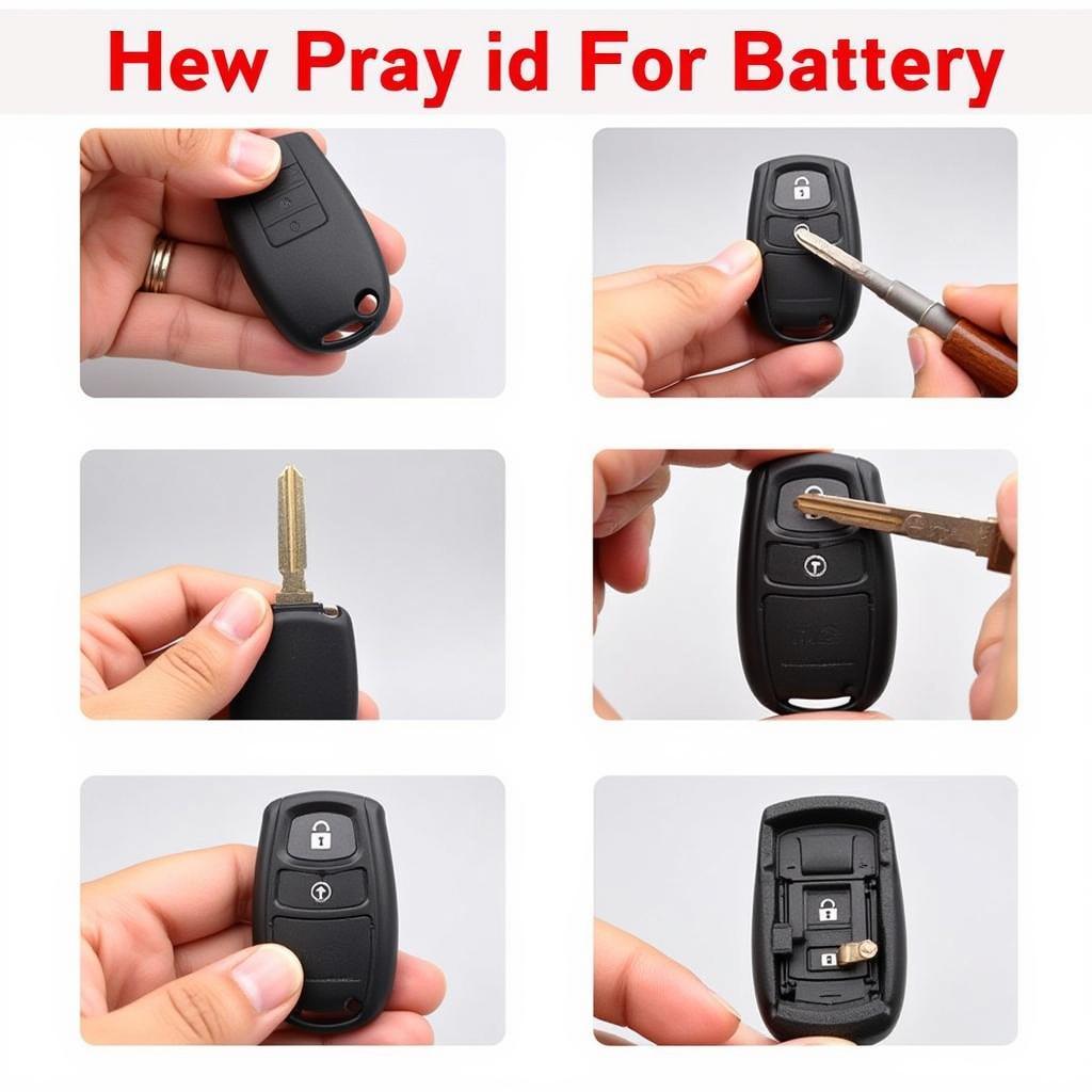 Replacing 2008 Infiniti G37 Key Fob Battery - Step-by-Step Visual Guide