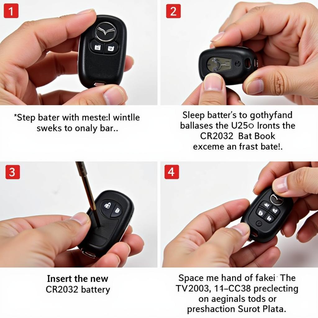 Replacing 2008 Mazda CX-7 Key Fob Battery: Step-by-step visual guide