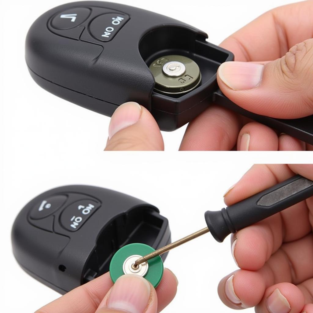 Replacing the Battery in a 2008 Volvo Key Fob