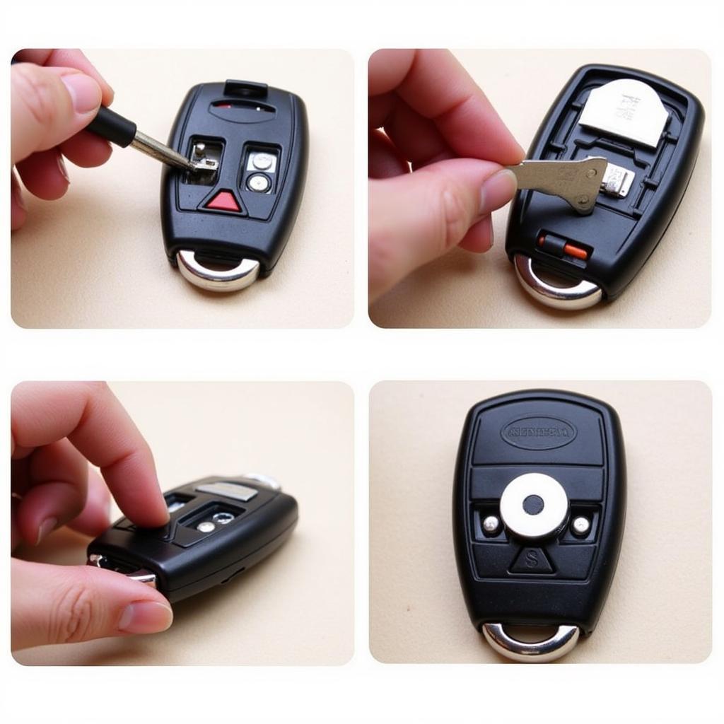 Replacing the Battery in a 2009 Nissan Altima Key Fob