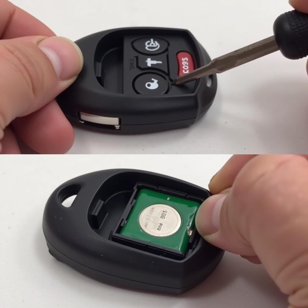 Replacing the Battery in a 2009 Toyota Camry Hybrid Key Fob