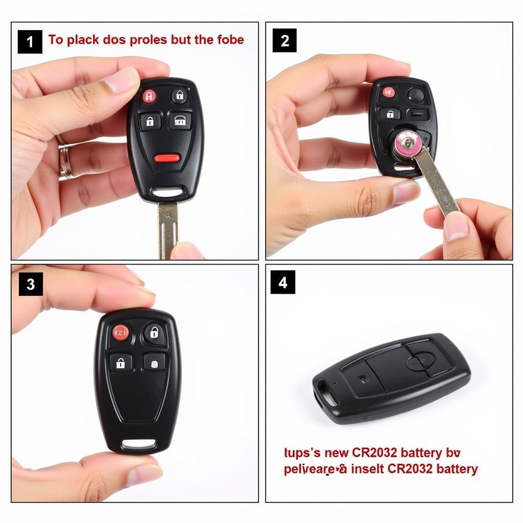 Replacing the Battery in a 2010 Chevy Equinox Key Fob