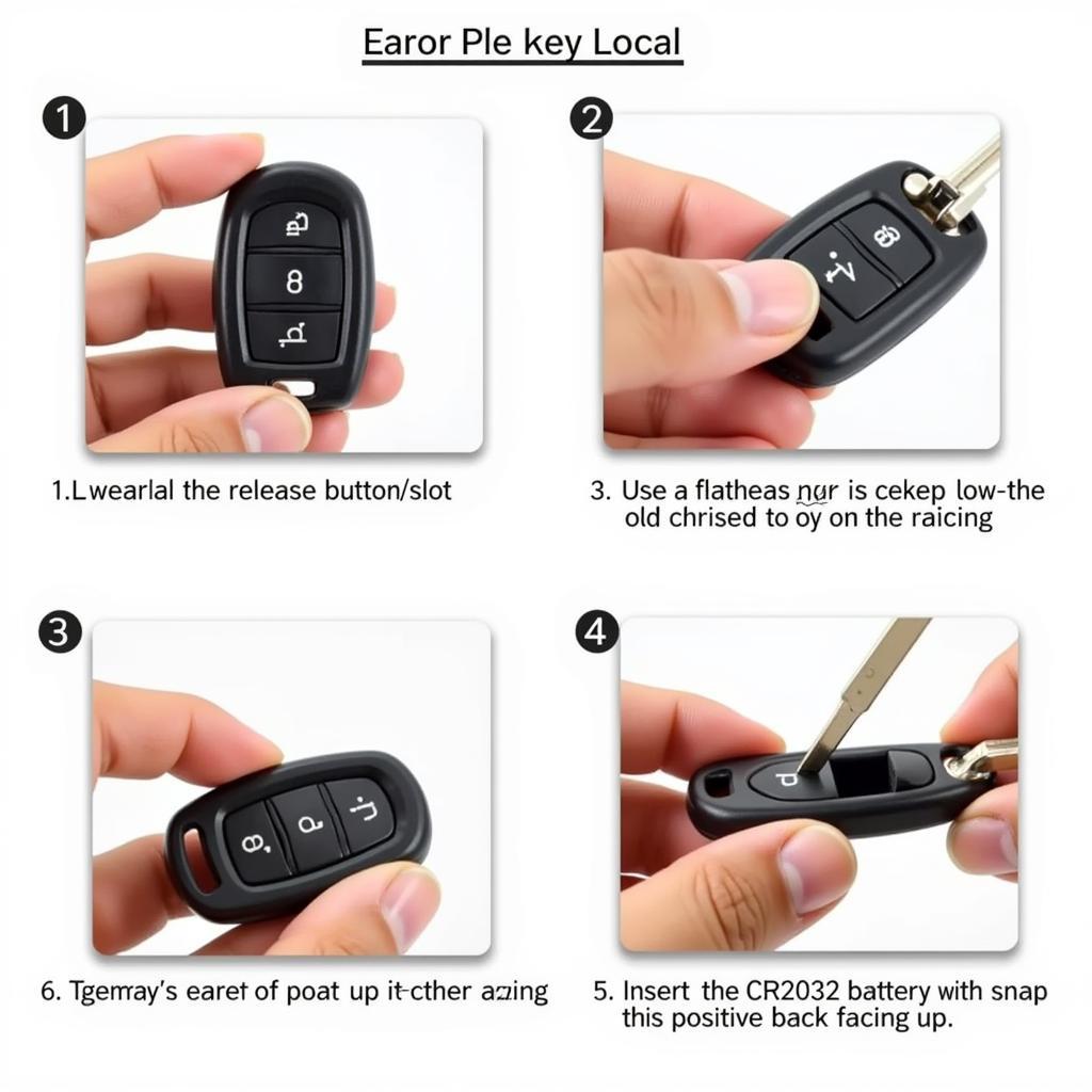 Replacing 2010 Prius Key Fob Battery: Step-by-step visual guide