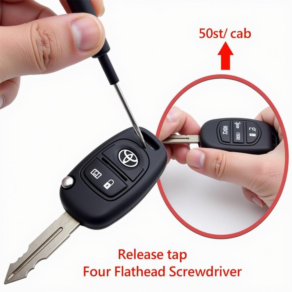 2010 Toyota Camry Key Fob Battery Push Button Start