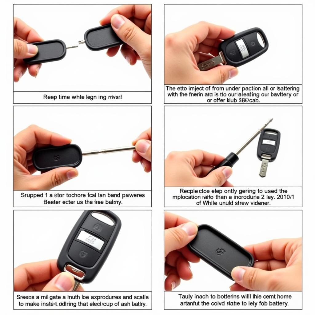 Replacing the Battery in a 2012 Acura MDX Key Fob