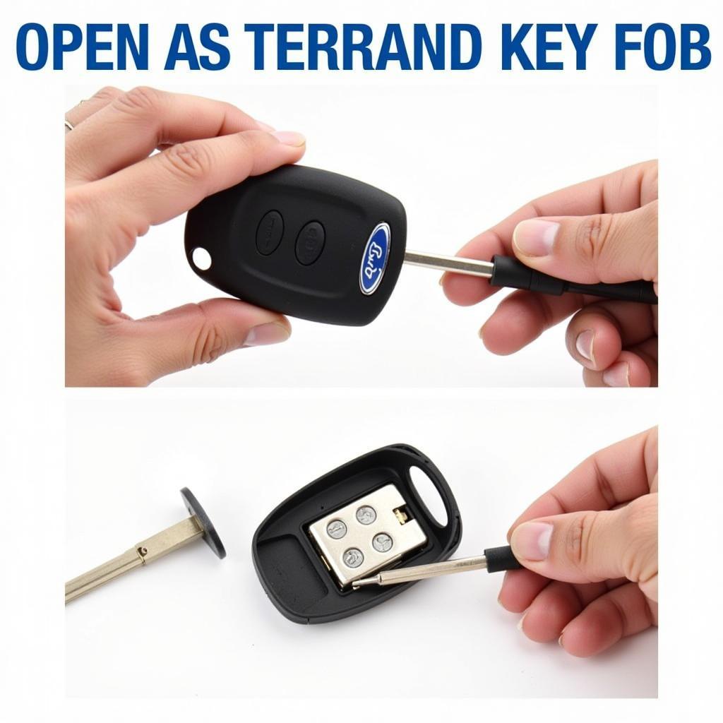 Replacing 2012 Ford Focus Key Fob Battery