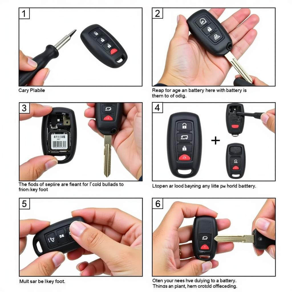 Replacing the Battery in a 2012 Ford Focus Key Fob