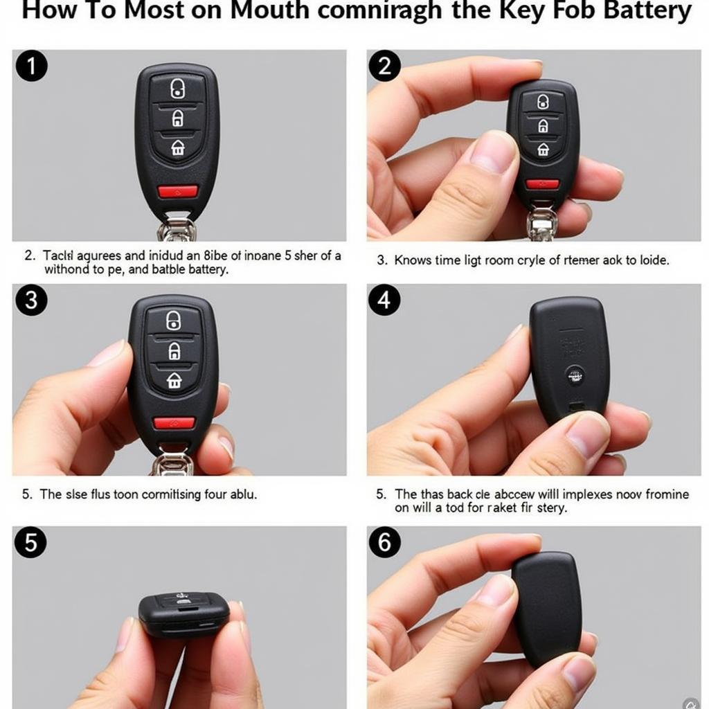 Replacing 2012 Lexus RX 350 Key Fob Battery