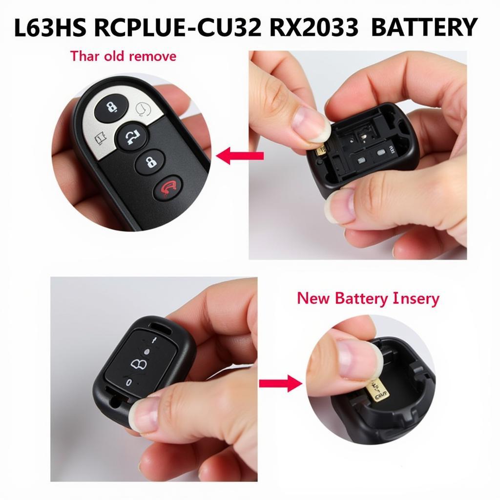 Replacing the Battery in a 2012 Lexus RX350 Key Fob