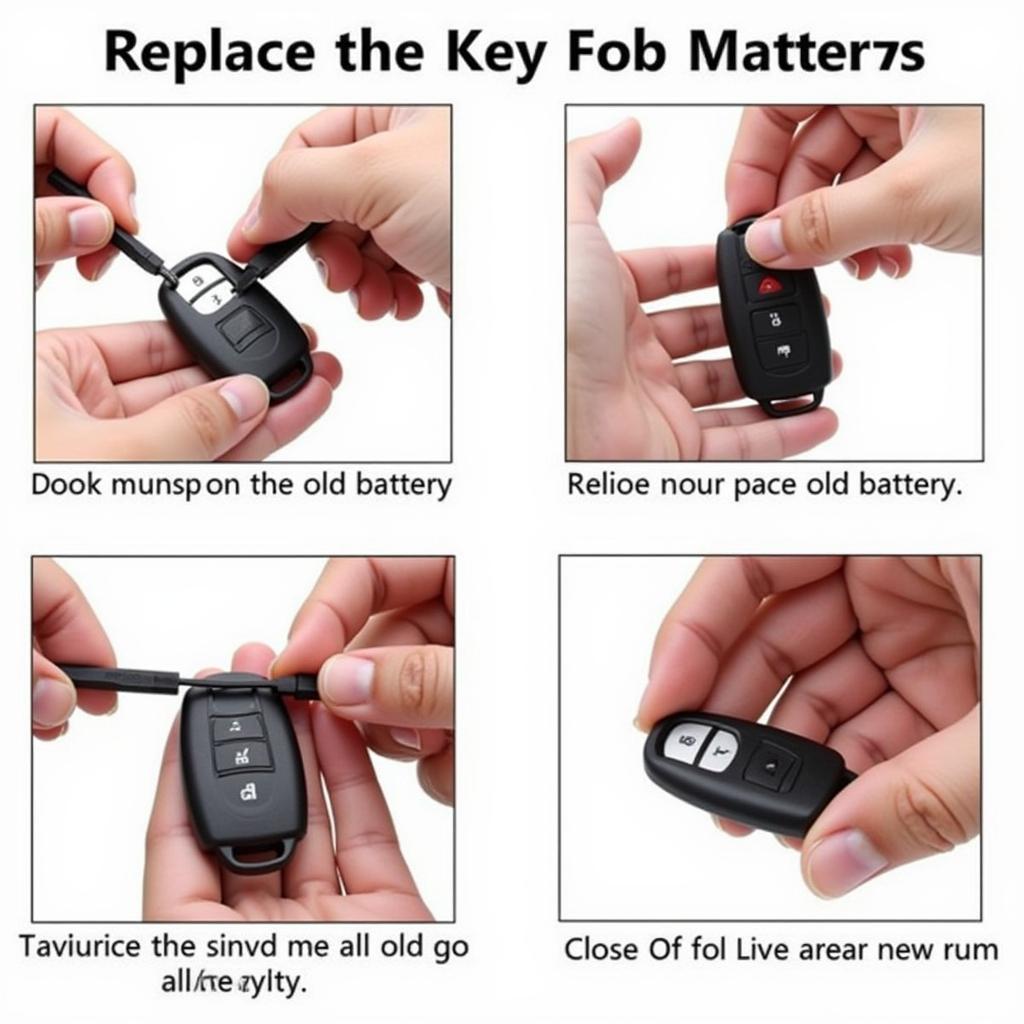 Replacing the Battery in a 2013 Toyota Highlander Key Fob