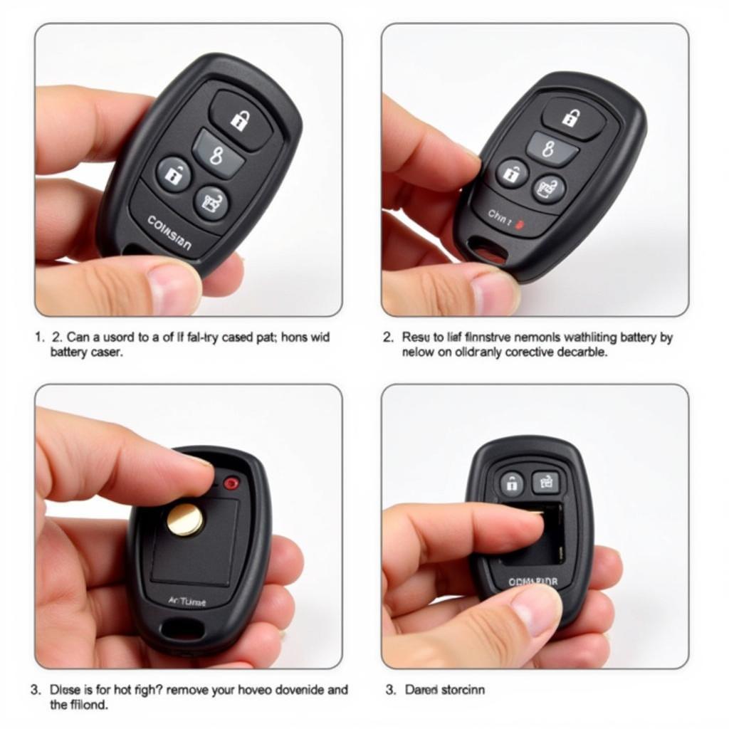 Replacing the CR2032 Battery in a 2014 Acura TL Key Fob