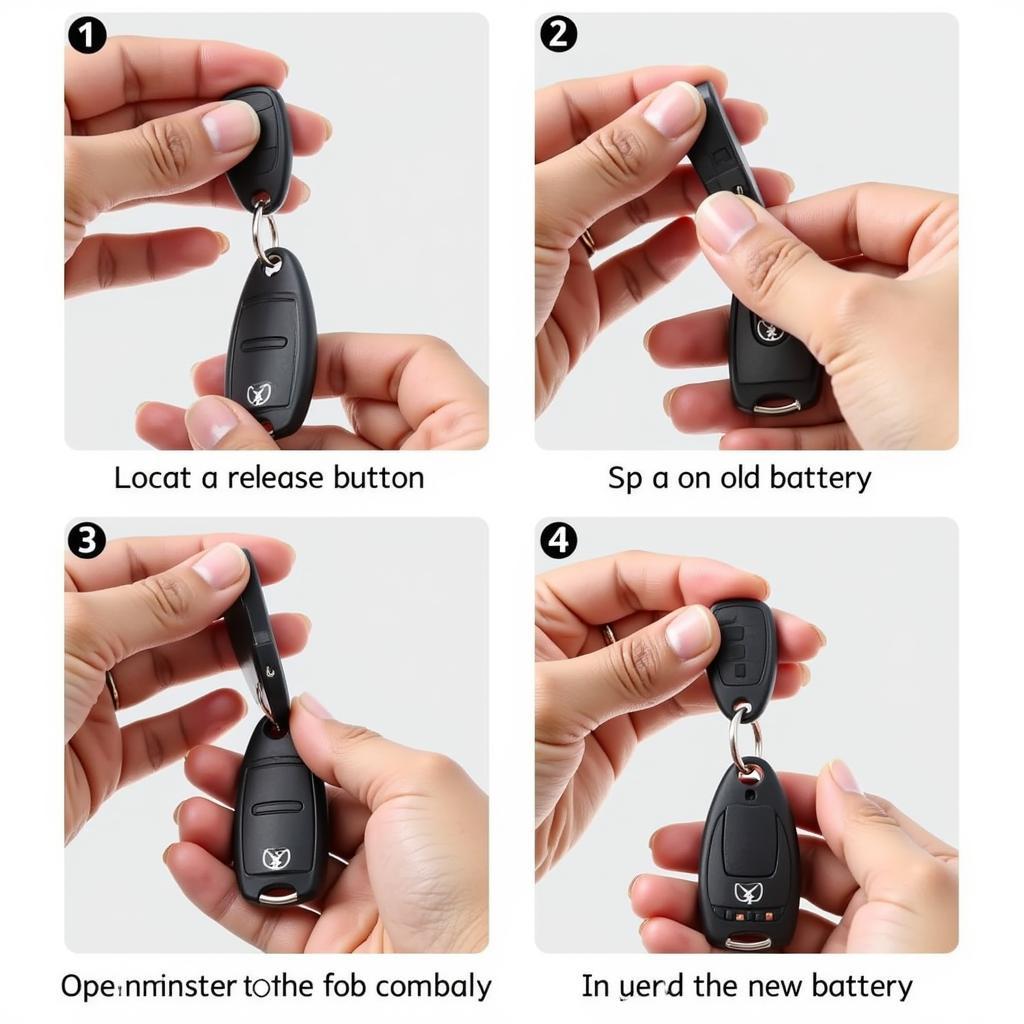 Replacing 2014 Lincoln MKX Key Fob Battery