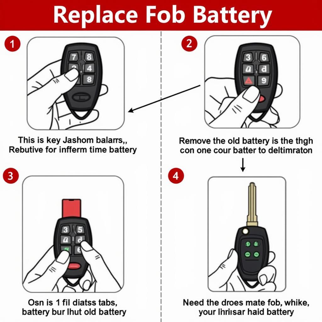 Replacing the battery in a 2014 Nissan Juke key fob