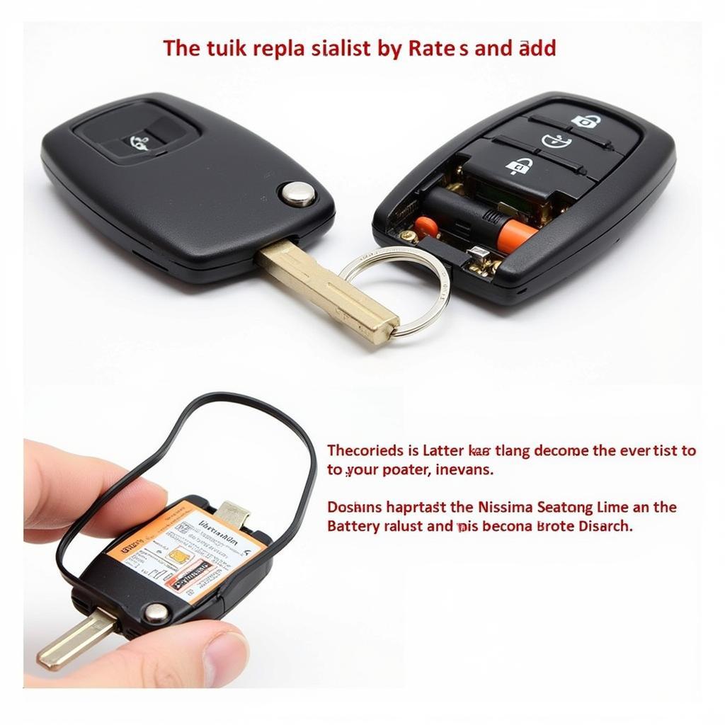 Replacing 2014 Nissan Maxima Key Fob Battery