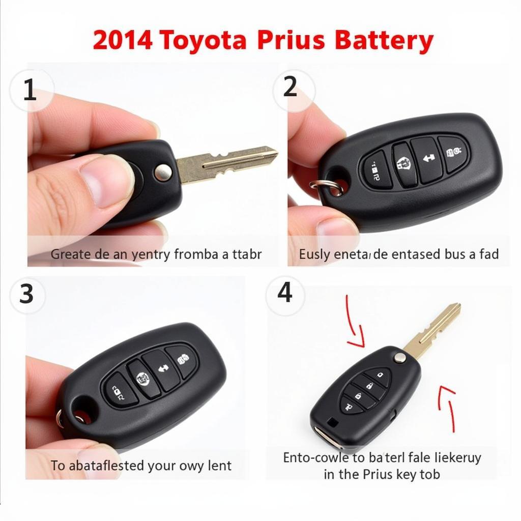 Replacing 2014 Prius Key Fob Battery